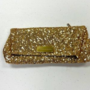 Victoria's Secret Gold Sequin Clutch